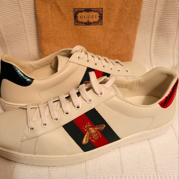 Gucci Ace Sneaker Size 10 - Picture 2 of 6
